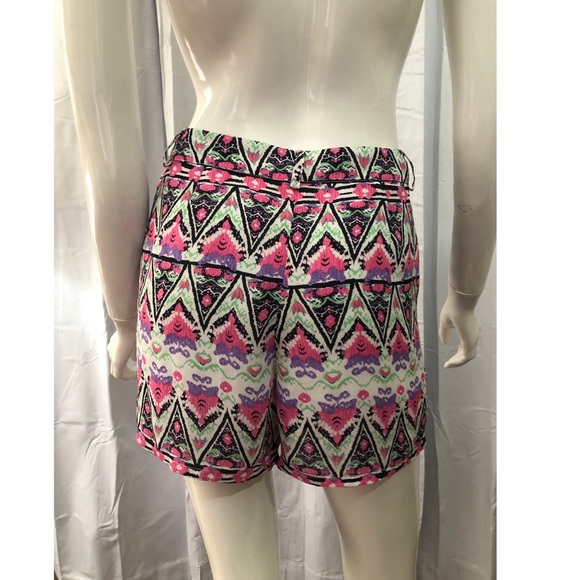 Lucca Couture Patterned Pink Shorts - Picture 2 of 2